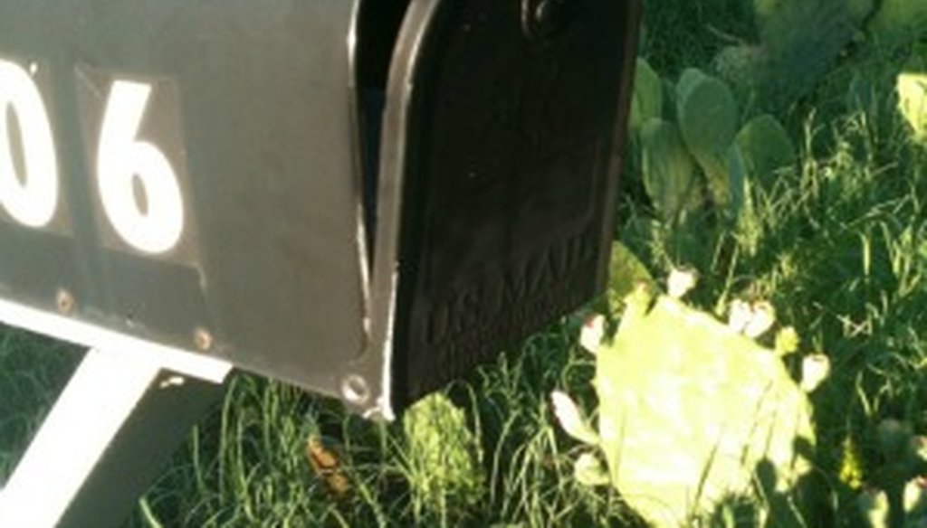 Mail comes in, usually electronically. We share.