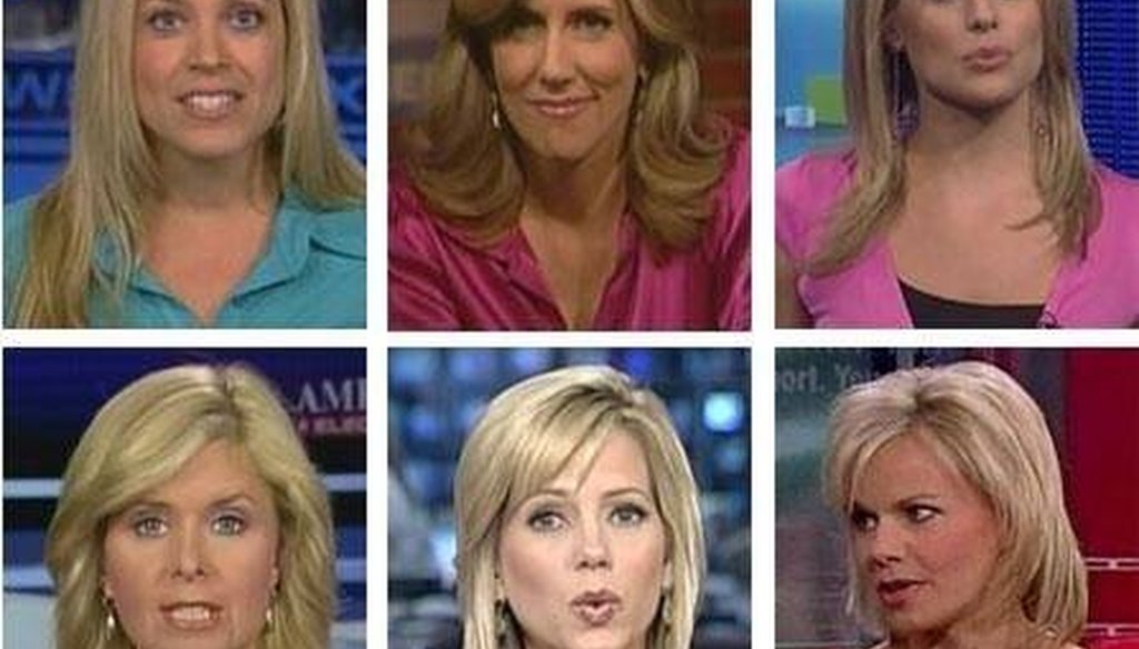 For several years, this image of Fox News hosts has made the rounds on social media.