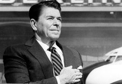 Donald Trump cites Ronald Reagan as a protectionist hero. Was he?