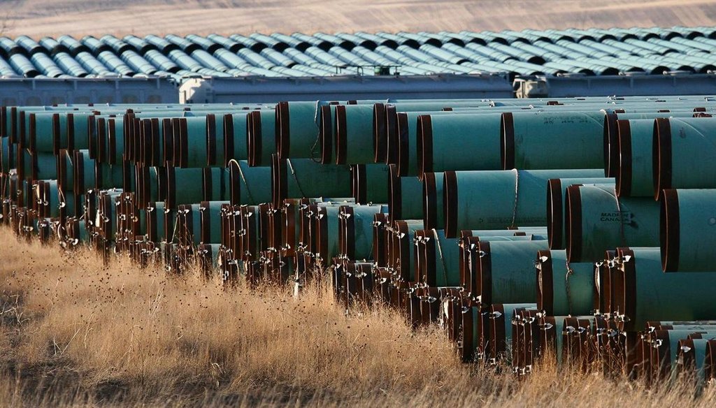 TransCanada CEO Russ Girling said the Keystone XL pipeline would create 42,000 "ongoing, enduring jobs."