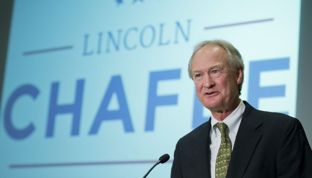 Lincoln Chafee announced that he was running for president on June 3, 2015. (AP)
