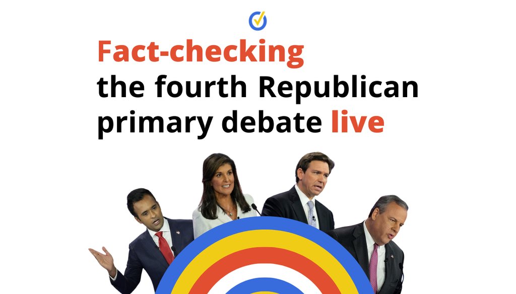 PolitiFact’s team of reporters and editors will be watching the fourth Republican presidential primary debate to fact-check candidates' claims. (AP)
