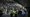 Police observe the crowds outside Wembley Park Station ahead of a soccer match, following a terrorist attack Friday on a train at Parsons Green Station, in London, on Sept. 16, 2017. (AP)