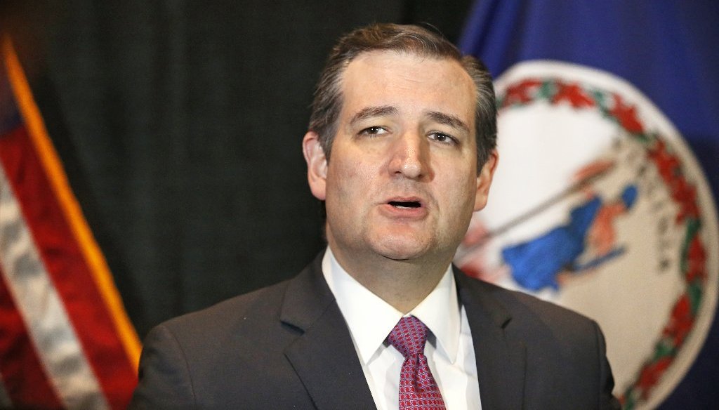 Ted Cruz and other GOP presidential hopefuls have criticized the White House for not referring to ISIS as "radical Islamic terrorism." (Richmond Times-Dispatch photo)