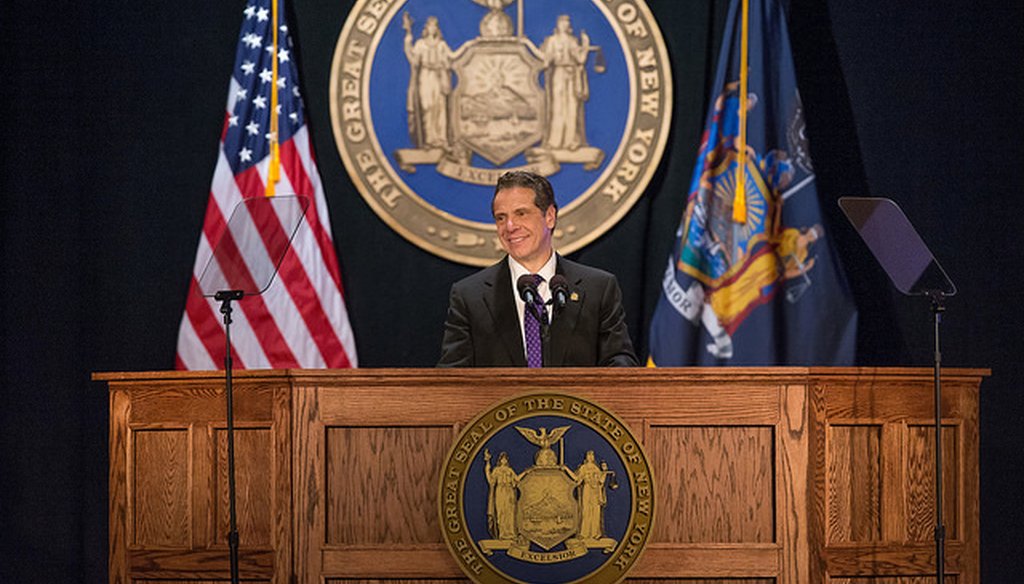 Gov. Andrew M. Cuomo claimed a case before the Supreme Court could end public labor unions. (Courtesy: Cuomo's Flickr account)