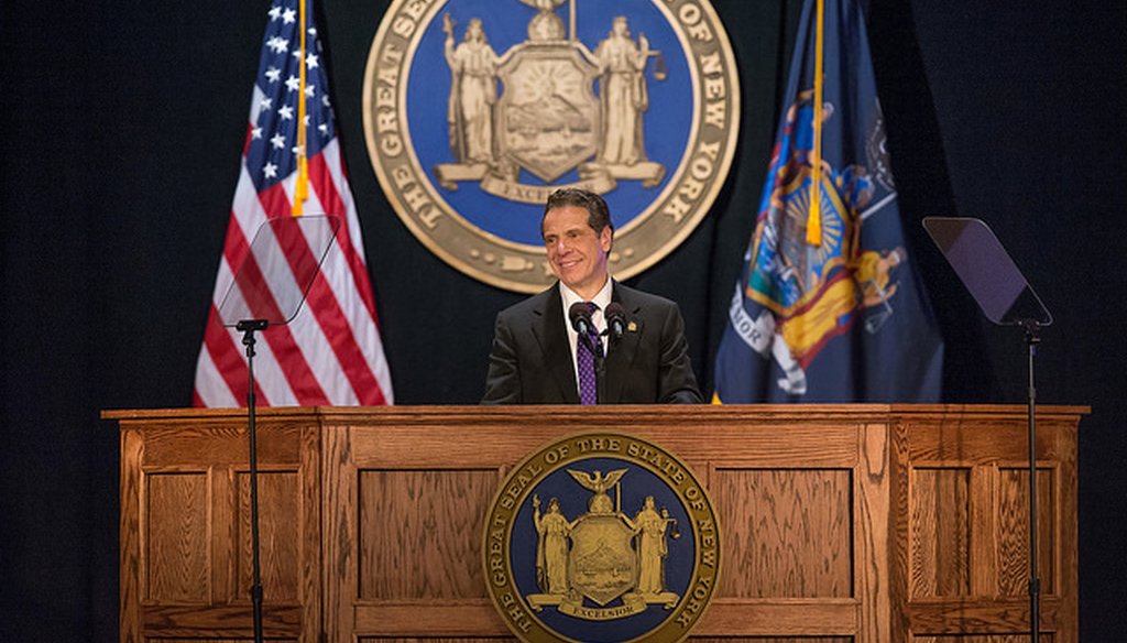 Gov. Andrew M. Cuomo claimed a case before the Supreme Court could end public labor unions. (Courtesy: Cuomo's Flickr account)