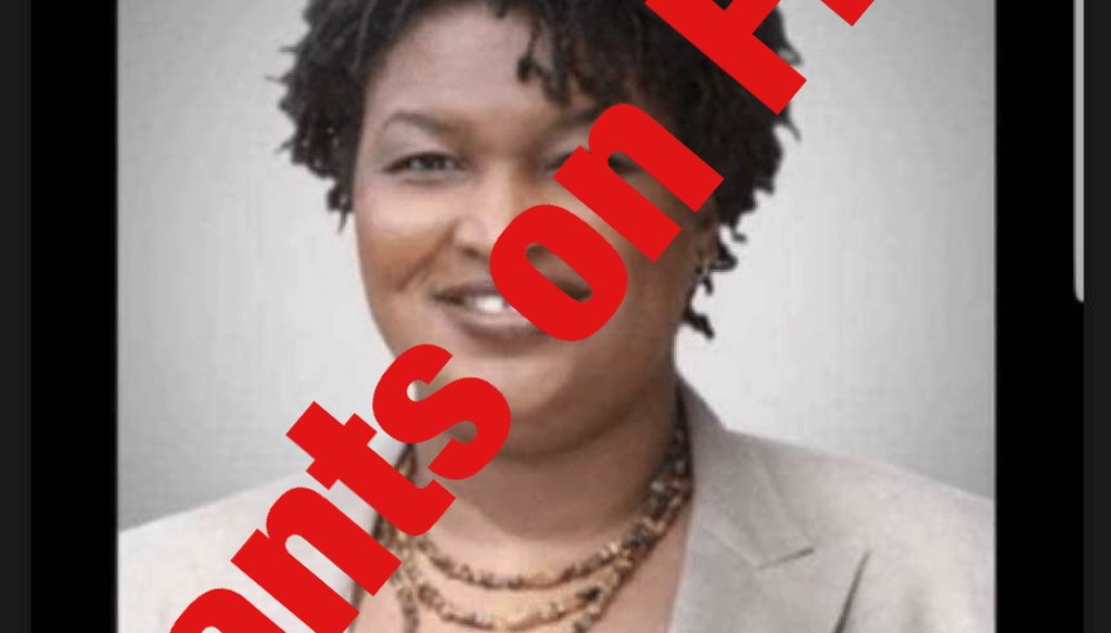 Stacey Abrams did not say: "Who needs agriculture when you can just get food at the store?"