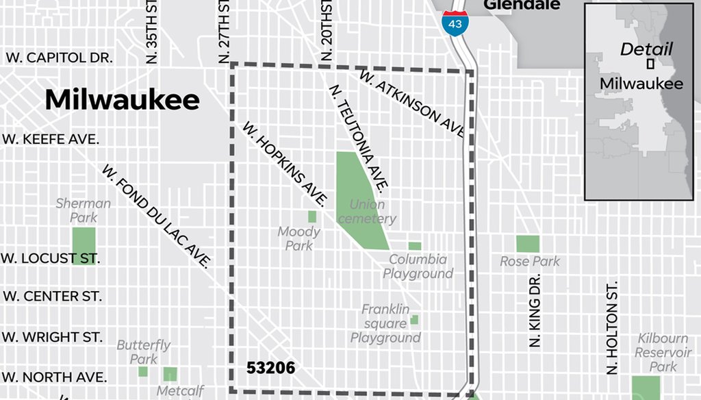 Milwaukee's 53206 ZIP code faces deep, longstanding challenges. But sometimes its standing by the numbers gets exaggerated.
