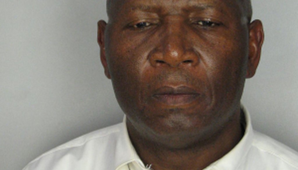 Dr. John Mubang was arrested in Hillsborough County on July 16, 2008.