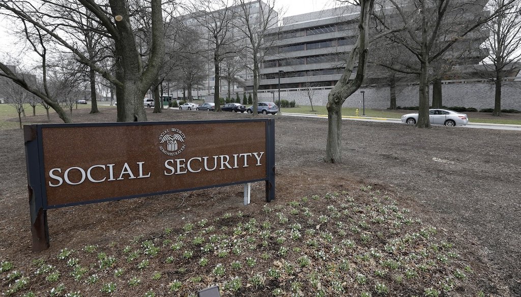 The Social Security Administration's main campus in Woodlawn, Md. (AP)