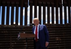 Donald Trump has repeated immigration falsehoods throughout the 2024 campaign. Here are the facts.