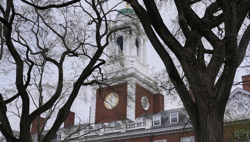 Eliot House at Harvard University, April 15, 2025, in Cambridge, Mass. (AP)
