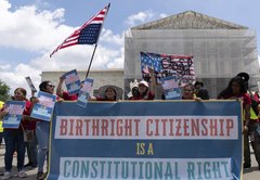 Fact-check: Trump misleads about birthright citizenship, birth tourism before SCOTUS hearing