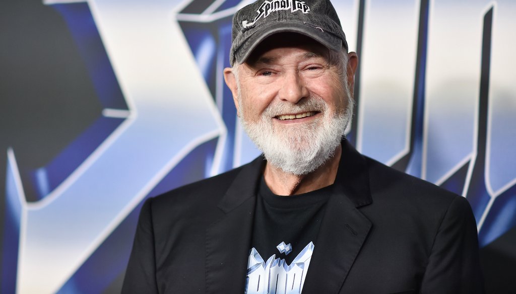 Rob Reiner arrives at the premiere of "Spinal Tap II: The End Continues" on Sept. 9, 2025, at The Egyptian Theatre Hollywood in Los Angeles. (AP)