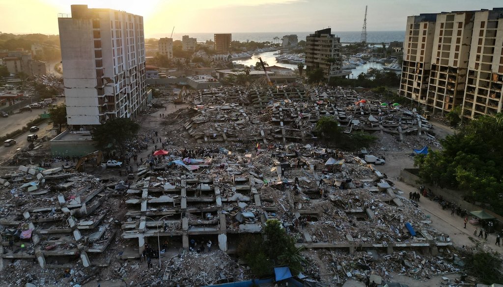 Daños observados el 7 de julio de 2026, tras los terremotos en La Guaira, Venezuela. (AP)
