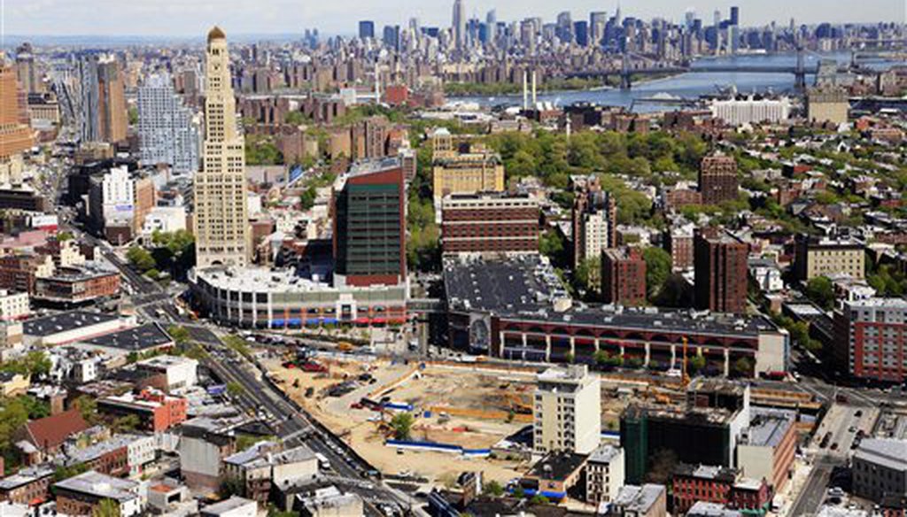 Brooklyn by air in 2010 (AP)