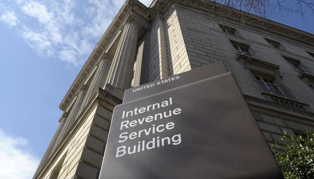 The exterior of the Internal Revenue Service building. (AP/Susan Walsh)