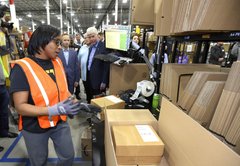The facts behind Trump’s jabs at Amazon on taxes, USPS and lost retail jobs