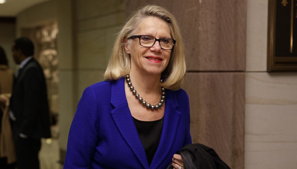 Rep. Carol Miller, R-W.Va., in the U.S. Capitol in 2018. (AP)