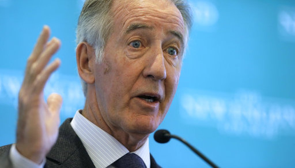 Rep. Richard Neal, D-Mass., the incoming chairman of the House Ways and Means Committee, on Nov. 27, 2018. Neal will soon be in a position to request President Donald Trump's tax returns. (AP/Steven Senne)