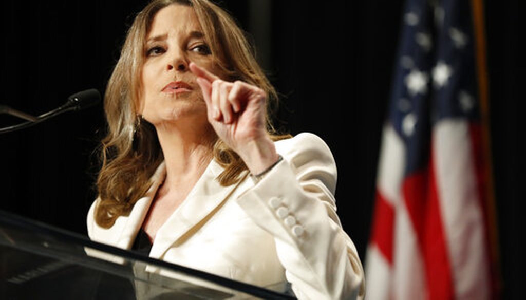 Williamson wants up to $500 billion for reparations plan Marianne  Williamson wants up to $500 billion for reparations plan