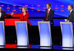 In a messy Democratic presidential debate, facts about Medicare for All get tossed about