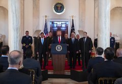 Fact-checking Donald Trump's speech after Iran missile strikes on US troops