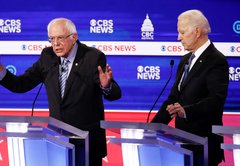 Fact-checking the Joe Biden-Bernie Sanders face-off: Long records, ample attacks