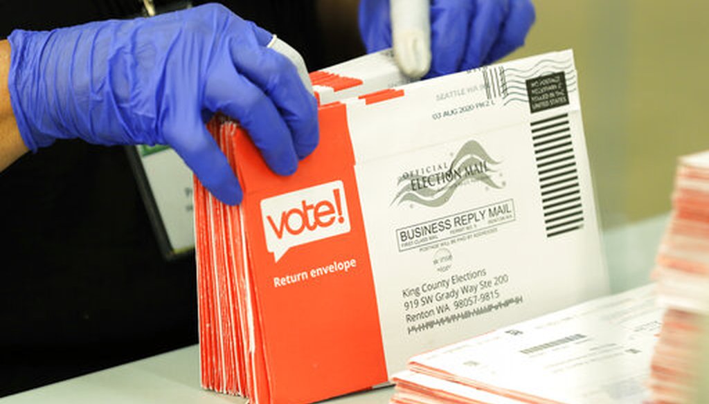 PolitiFact - Don’t believe this Facebook claim. States have procedures to prevent double voting