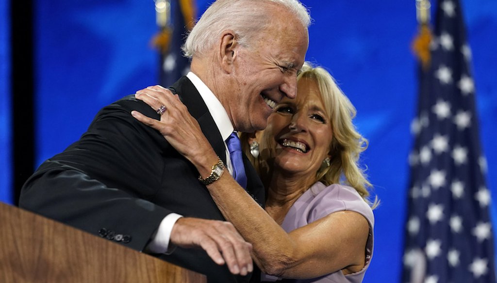 PolitiFact | Jill Biden has not called for mandatory Spanish if Joe ...