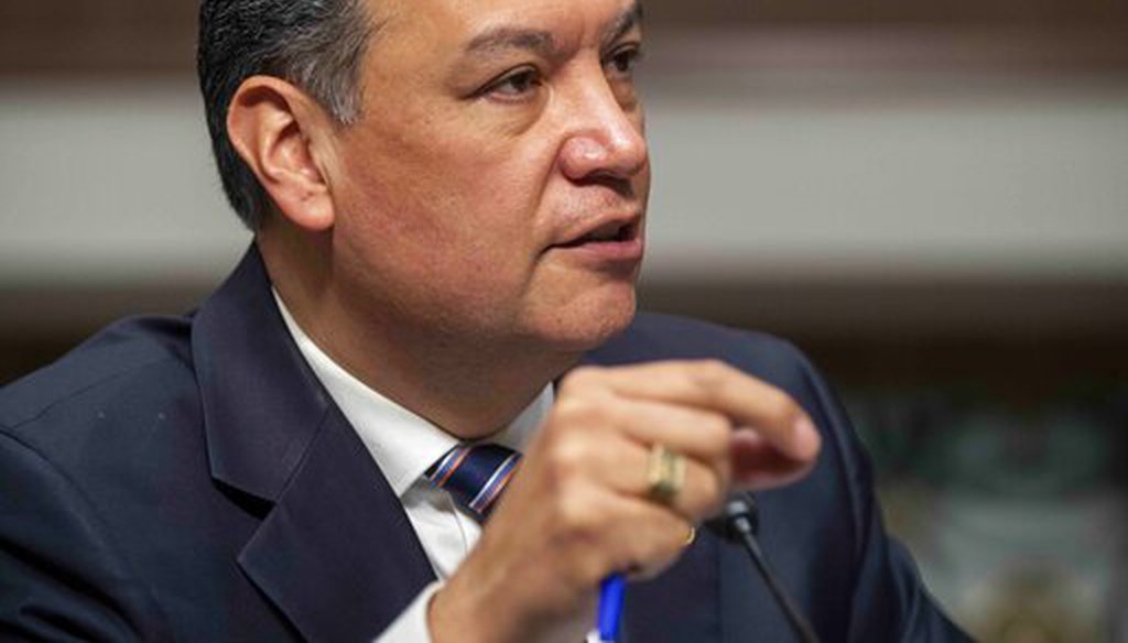 Sen. Alex Padilla, D-Calif., on March 3, 2021. (AP)