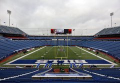 Is the Buffalo Bills' Highmark stadium built on an early Erie Indian village?