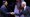 El gobernador republicano de Florida, Ron DeSantis, a la izquierda, le da la mano a su oponente demócrata Charlie Crist al comienzo de su debate televisado, en el Teatro Sunrise en Fort Pierce, Florida, el 24 de octubre de 2022. (AP)