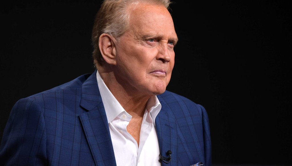 Lee Majors participates in the "Ash vs. Evil Dead" panel during the Starz Television Critics Association summer press tour on Aug. 1, 2016, in Beverly Hills, Calif. (AP)