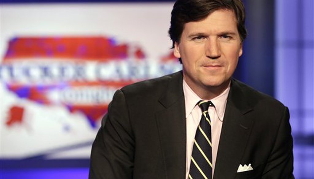 PolitiFact | Parler post about Tucker Carlson leaving Fox News is fake