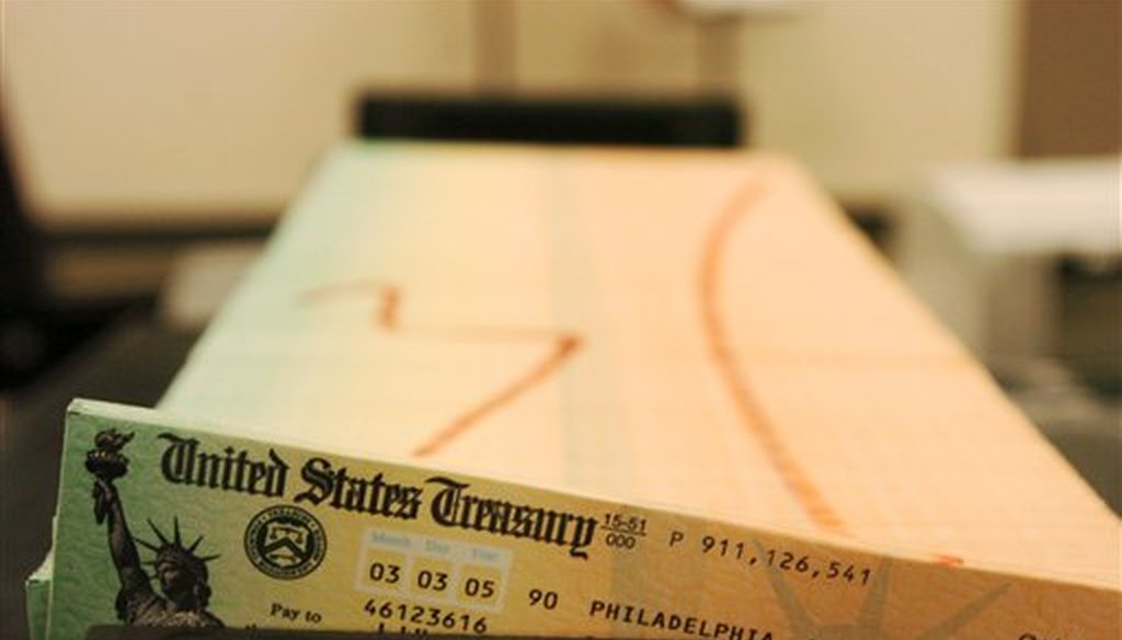 The U.S. began a major shift to electronic Social Security benefit payments in 2010, but some recipients still get mailed checks. (AP)