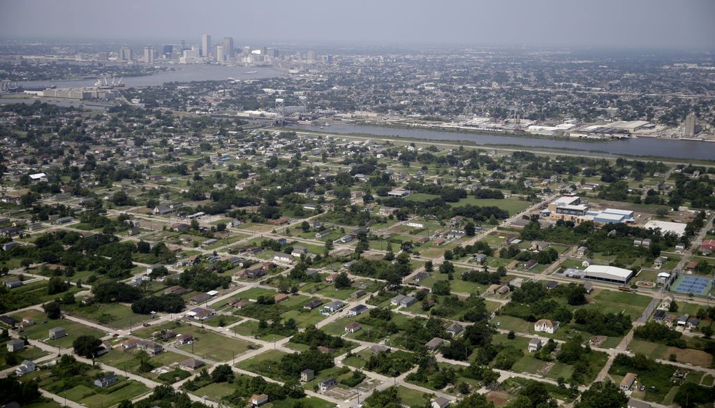 The city of New Orleans, July 29, 2015. (AP Photo)