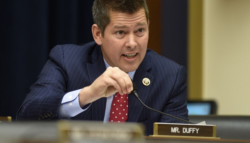 U.S. Rep. Sean Duffy, R-Wis., took on Planned Parenthood in a claim about abortions vs. other health care. (Associated Press photo)