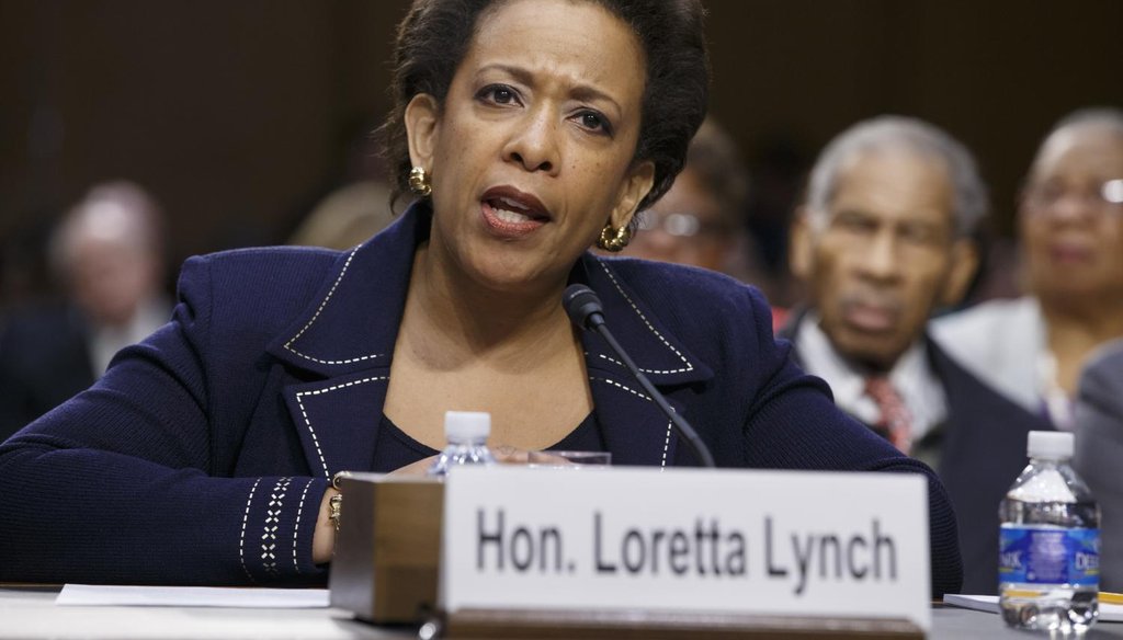 A question about federal funding of abortion is holding up the confirmation of attorney general nominee Loretta Lynch. (AP)