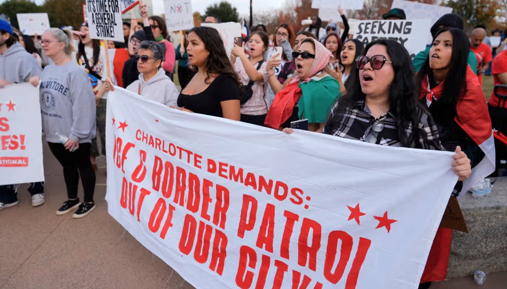 act-checking claims about Border Patrol’s immigration crackdown in North Carolina