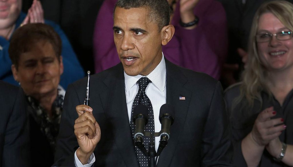 President Barack Obama issued several not-so-thinly veiled veto threats to the new Republican-led Congress in his 2015 State of the Union. To CNN anchor Wolf Blitzer, it sounded like the most ever. (AP photo)