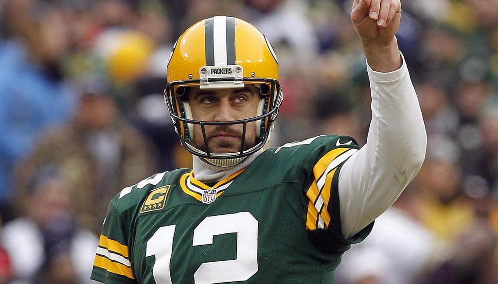 Even with an eight-figure salary, Green Bay Packers quarterback Aaron Rodgers doesn't pay the highest tax rate, U.S. House Speaker Paul Ryan says. (Rick Wood/Milwaukee Journal Sentinel)