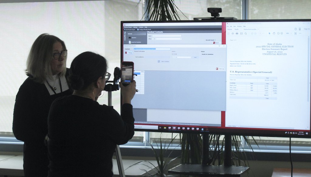 PolitiFact How Tom Cotton misleads about ranked choice voting in Alaska