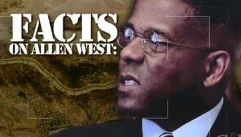 An ad from Patrick Murphy attacks Allen West.