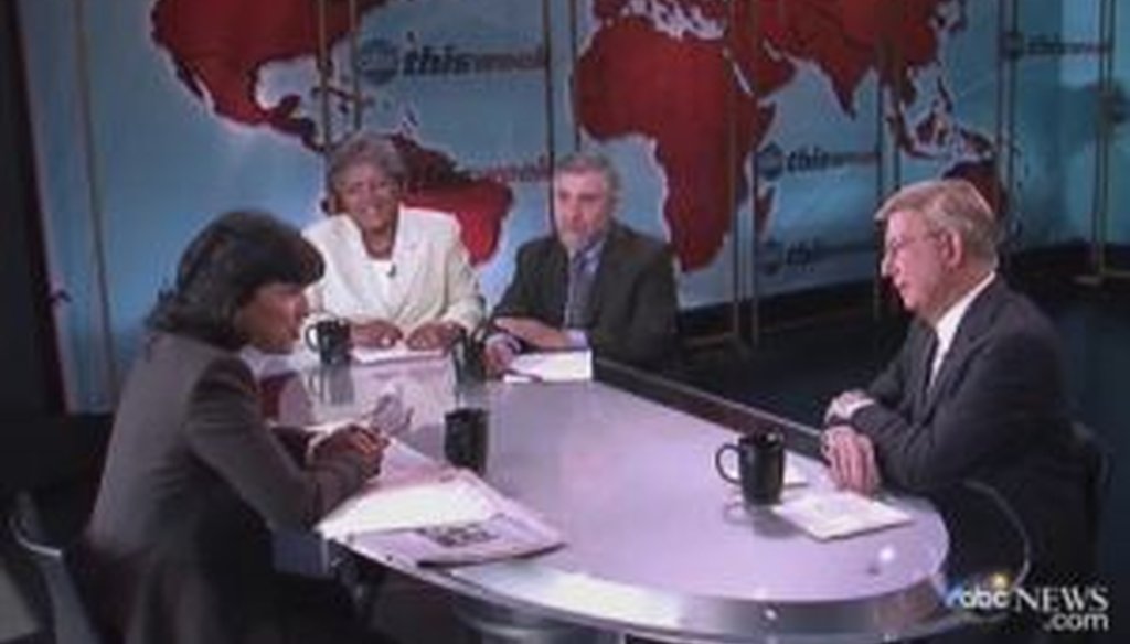 Christiane Amanpour talks with Donna Brazile, Paul Krugman and George F. Will.