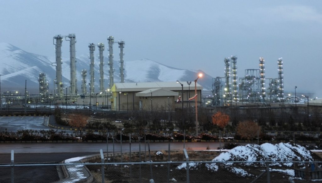 Iran's heavy-water nuclear facility near Arak, in a 2011 file photo. (AP/ISNA/Hamid Foroutan)
