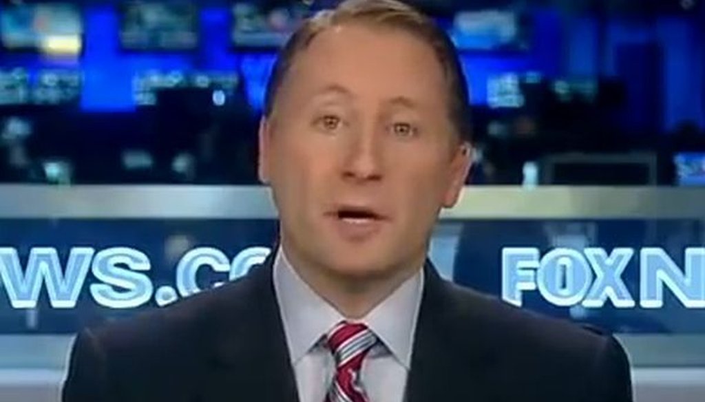 Rob Astorino, a Republican challenging New York Gov. Andrew Cuomo, is shown on Fox News in January. We checked a comment he made more recently on "Fox & Friends."