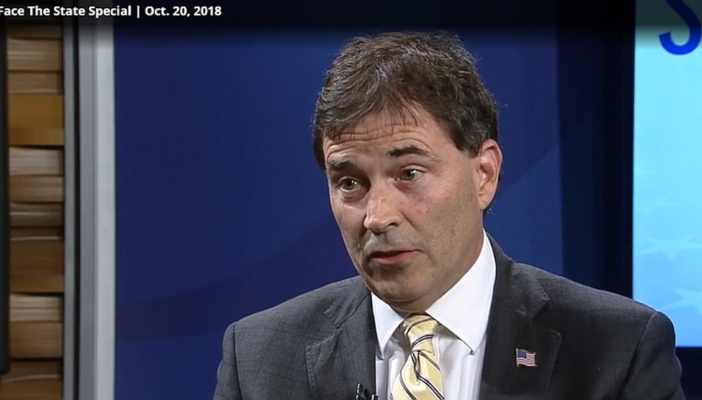 U.S. Rep. Troy Balderson told Columbus news anchor Scott Light that the Affordable Care Act created health care access problems.