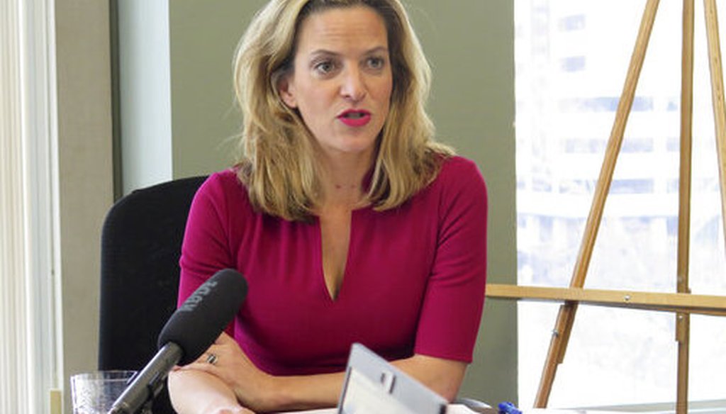 Michigan Secretary of State Jocelyn Benson. (AP)