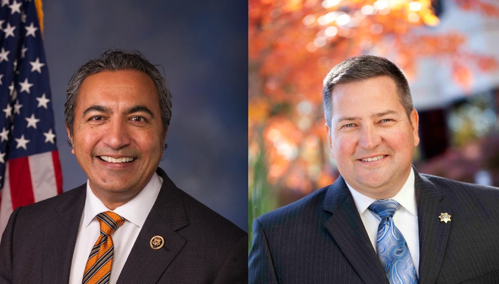 Rep. Ami Bera and GOP challenger Scott Jones are vying for the Sacramento region's 7th Congressional District. File photo / Capital Public Radio